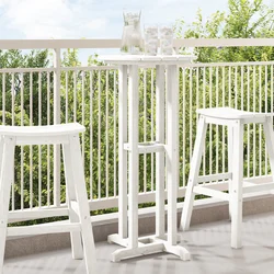 Stol za bar Bijelo 55 x 55 x 107 cm Polietilen