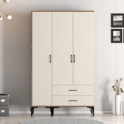 Hanah Home Garderober Kumsal ST, 120x201.4x47.5 cm, Krem