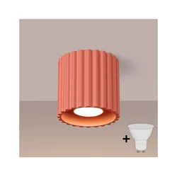Brilagi - LED spot lampa SFERA 1xGU10/10W/230V prečnik 10 cm ružičasta