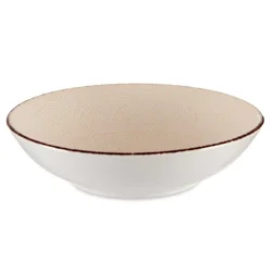 shumee Globok krožnik 20 cm mandala bež