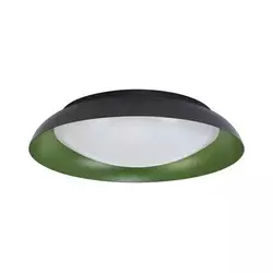 Osram - LED prigušiva plafonska svetiljka ORBIS PLATE LED/45W/230V prečnik 48 cm zelena/crna