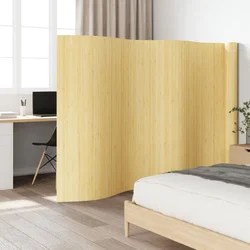 Vidaxl vidaXL Pregrada za sobo, svetla naravna, 165x800 cm, bambus