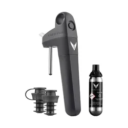 Wine preservation system, black, Pivot - Coravin