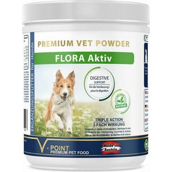 V-POINT FLORA Aktiv zeliščni prašek za pse