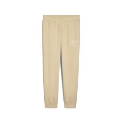Womens Puma Essentials Script Sweatpants, Black, Size S, Puma