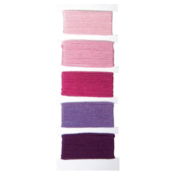 RAYHER bombažne vrvice Stitch & Knot - roza