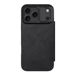 Futrola nillkin qin pro za iphone 17 pro max (6.9) crna ( F121383 )