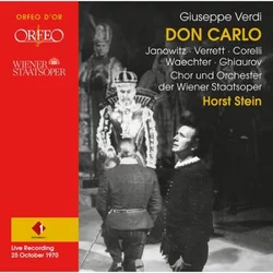 VERDI:DON CARLO/JANOWITZ/VERRET/CORELLI/GHIAUROV/STEIN 3CD