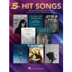 HIT SONGS 5 FINGER PIANO