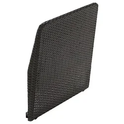 VITTSKÄR Naslon za modularnu sofu, spolja, plastični ratan napolju/tamnosiva