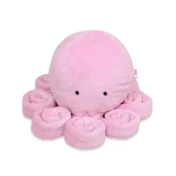 shumee Velika ljubkovalna igrača Octopus XXL - roza