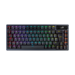 ASUS ROG Azoth Gaming tipkovnica, USB + RF Wireless + Bluetooth, QWERTY, črna