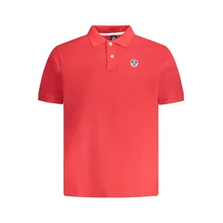 NORTH SAILS MEN'S SHORT SLEEVE POLO SHIRT RED