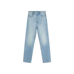 Bershka Kavbojke moder denim