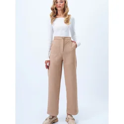 Trend Alacati Stili Ženske pantalone Alc-X14406, Bež