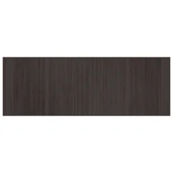 Vidaxl Pravokotna preproga temno rjava 70x200 cm bambus