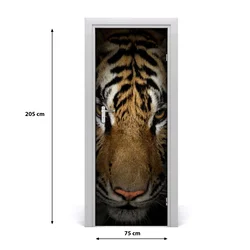 tulup.si Nalepka na vratih Tiger 75x205 cm