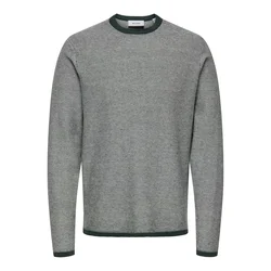 Only & Sons Pulover Timmy  siva / temno zelena
