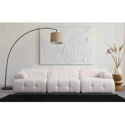 Atelier del Sofa Trosed Petite 3, 290x95x75 cm, Beli