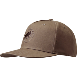 Pamučna kapa sa šiltom Mammut boja: smeđa, s aplikacijom