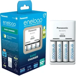 Panasonic Eneloop punjač sa četiri baterije (10h) AA (K-KJ51MCD40E)