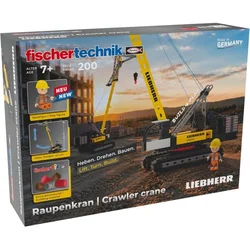FISCHERTECHNIK Crawler Crane gradbeni komplet 200 delov