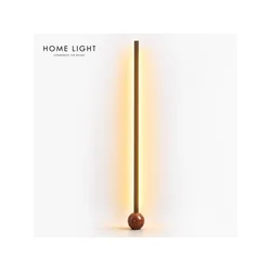 HOME LIGHT Solea 167 LED podna lampa cappuccino/crvena