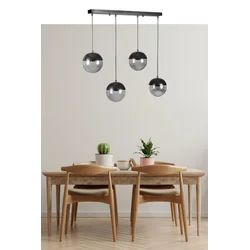 Conceptum Hypnose Luster Küre, 70cm E27 , Tamnosivi