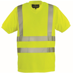 Coverguard signalizirajuća majica kratki rukav yard žuta veličina xxl ( 7yavyxxl )