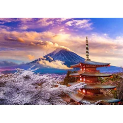 Enjoy - Puzzle Fuji Mountain in Spring, Japan - 1 000 kosov