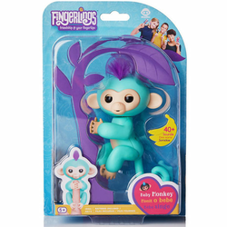 Fingerlings Interactive Baby Monkey zeleni WO3706