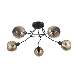 Eglo 39691 - Plafonski luster CREPPO 5xE14/40W/230V
