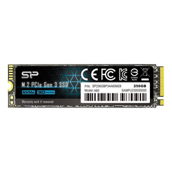 SILICON POWER SSD M.2 NVMe A60 Gen 3 256GB SP256GBP34A60M28