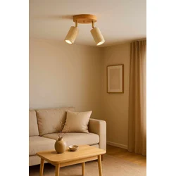 Opviq Luster Nur B, IP20, 3 x GU10 Max, 10W, Bež