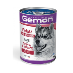 GEMON Hrana za odrasle pse svih rasa Adult all breeds paté with beef tripe, 400 g
