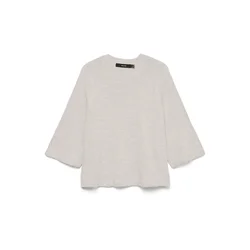 VERO MODA Pulover VMLefile ecru