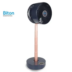 BB Link FC22BRD Ventilator podni, Punjivi, Crni