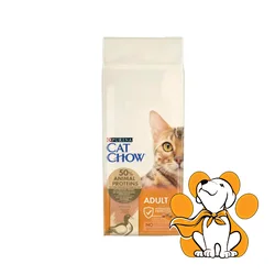 Cat Chow Adult Duck 15kg, Hrana Za Mačke Sa Pačetinom Za Zdrav Imunitet