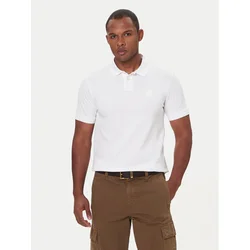Boss Polo majica Passenger 50507803 Bela Slim Fit