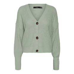 VERO MODA Pletena jopa Lea, zelena