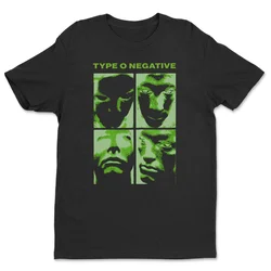 Type O Negative Faces Black L Majica