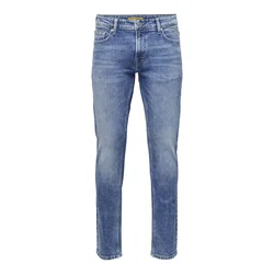 Only & Sons Kavbojke Weft, modra