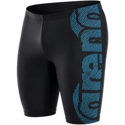 Arena feel mid jammer graphic black/turquise m - uk34