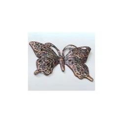 Filigranske osnove leptir 30 mm bakar