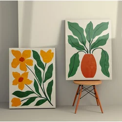 Wallity Zidna dekoracija 2KNV4387, 50 x 70cm, 2 komada