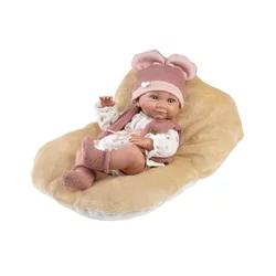 Llorens 73816 NEW BORN DEKLICA - realistična dojenčkova lutka s celotelesnim vinilom - 40 c