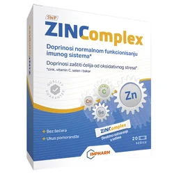 Inpharm ZINComplex za imunitet, 20 kesica