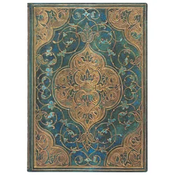 NOTES 13X18CM-MIDI CRTE  88L BEZ ZATVARANJA TURQUOISE CHRONICLES FLEXIS PAPERBLANKS FB8226-2