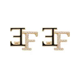 Uhani Elisabetta Franchi OR-32A-67E2-V240 Zlata