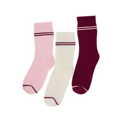 Trendyol Milla Ženski set čarapa Thmaw26Co00004, 3 komada, Roze